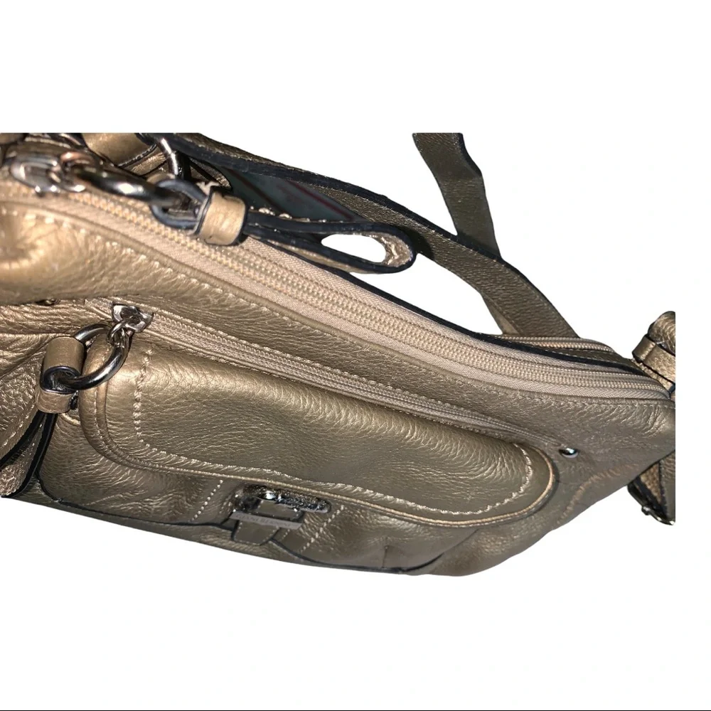 Giani Bernini Metallic Handbag - Picture 12 of 16